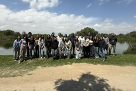 Estudiantes del DIHA visitan la Planta de Tratamiento de Aguas Servidas La Farfana