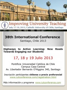 38th International Conference. Highways to Active Learning: New Roads Towards Engaging our Students