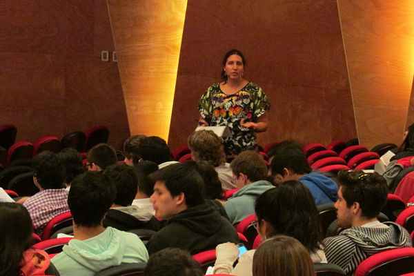 Profesora Patricia Galilea, Taller 31/03/2016.