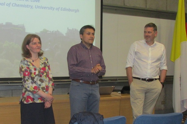 Profesores de Edimburgo, Charla 19/01/2017.