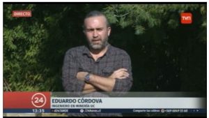 PROFESOR EDUARDO CÓRDOVA, en prensa