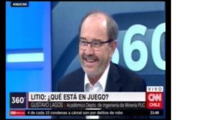 Prof. Gustavo Lagos, en CNN