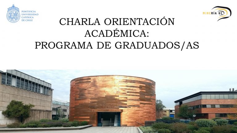 Charla Programa de Graduados/as de Codelco 17/04/2019