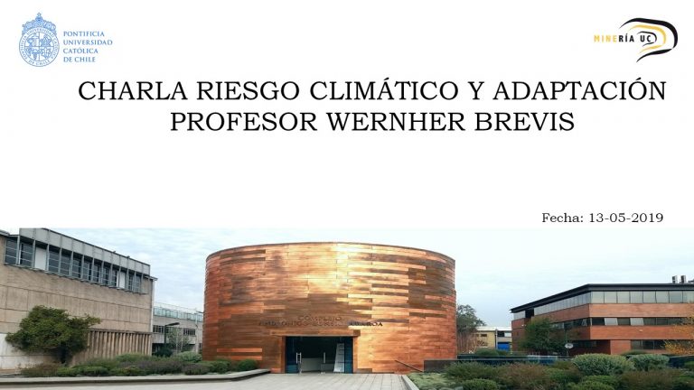 Charla Prof. Wernher Brevis 13/05/2019