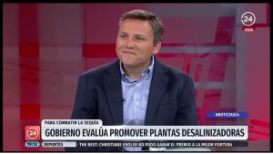 Profesor Álvaro Videla, en TVN - 24 Horas Central