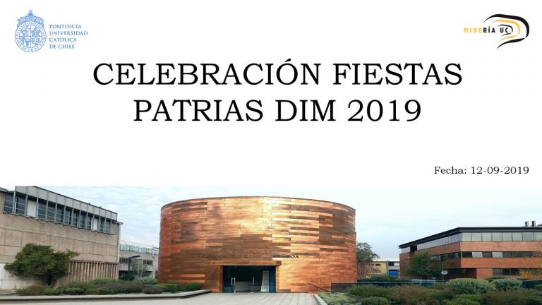 Celebración Fiestas Patrias 2019
