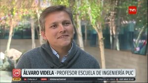 Académico Ingeniería UC Álvaro Videla, en TVN - Noticias 24