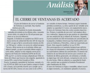 Prof. Lagos en el Mercurio