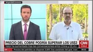Académico Minería UC Gustavo Lagos en CNN Chile