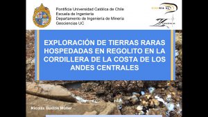 Presentación de nuestro estudiante de Magíster Nicolás Bustos Müller