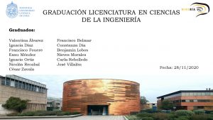 Graduados Licenciados en Ciencia de la Ingeniería I-2020