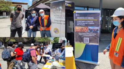 Feria de Orientación Académica 2021, Departamento de Ingeniería de Minería