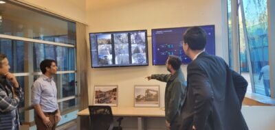 Visita a Sala de Monitoreo Minera San Pedro