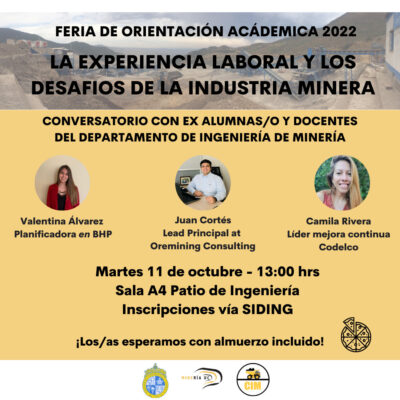 Charla de Orientación Académica de Minería