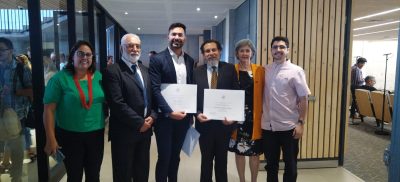 Profesores de Minería UC reciben premio a la excelencia académica