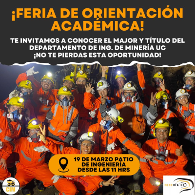 ¡¡¡Conoce nuestro Major y Título Minero!!!