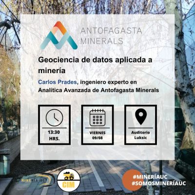 SEMANA MINERA - CHARLA ANTOFAGASTA MINERALS