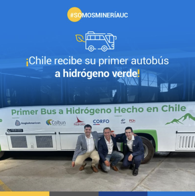 Chile presenta el primer autobús a hidrógeno verde: un hito en innovación tecnológica.