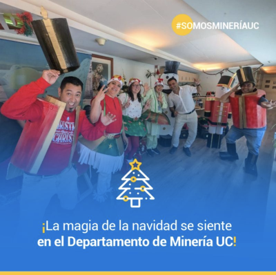 La Navidad se vive en Minería UC