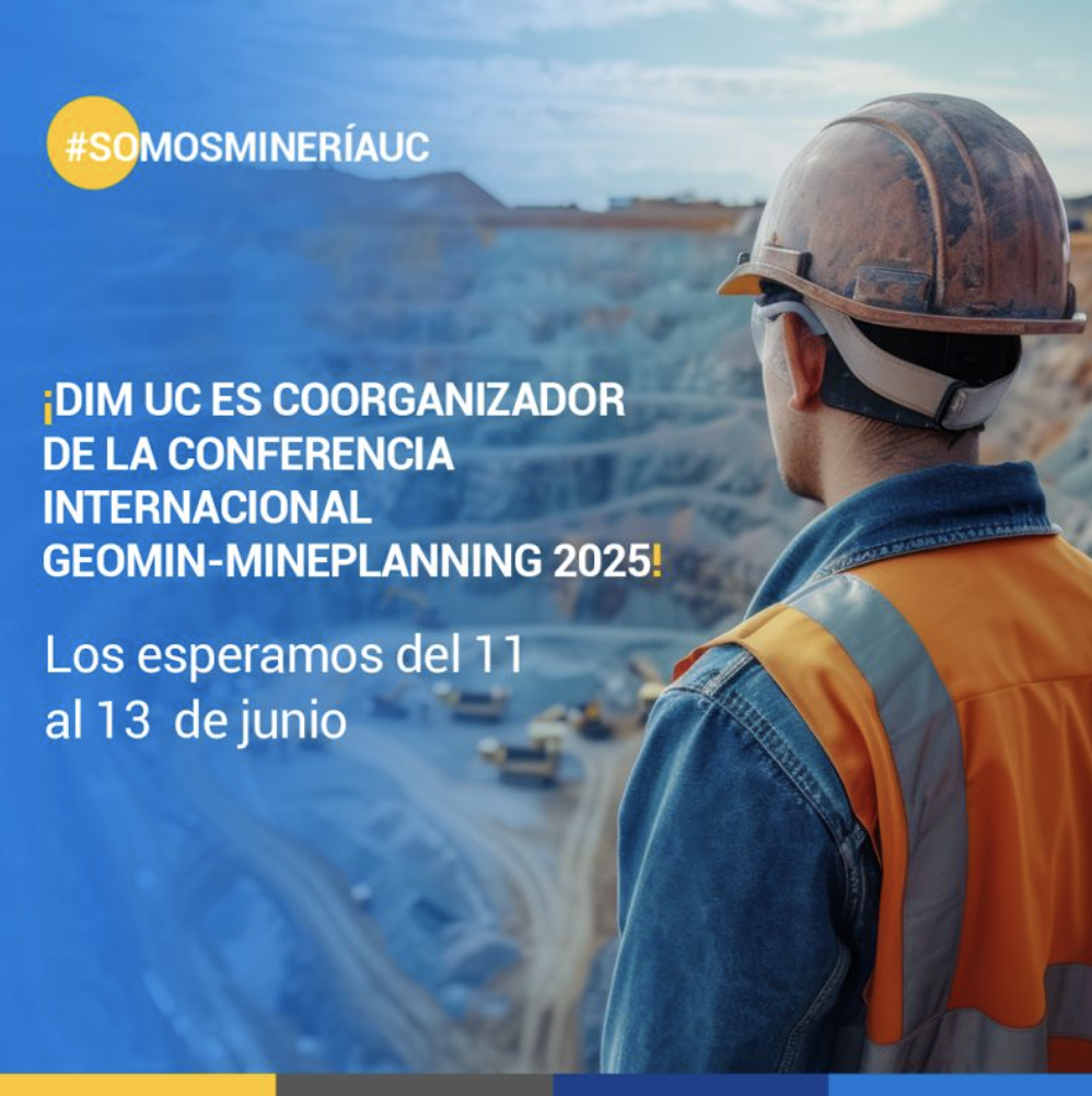 DIM UC presente en la Conferencia Internacional Geomin – Mineplanning 2025