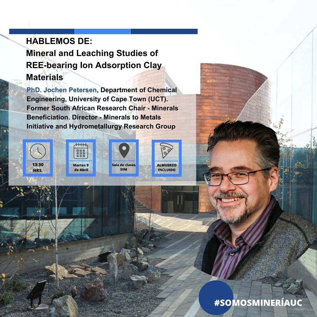 Hablemos de: Mineral and leaching studies of REE – bearing ion adsorption clay materials.
