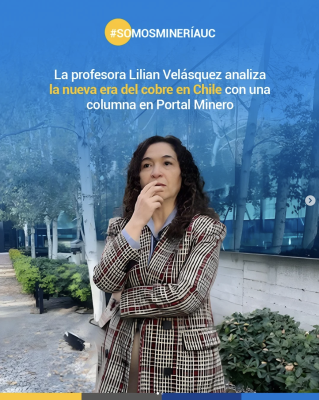 La profesora Lilian Velásquez Yévenes, participa en Portal Minero Junio, con una columna clave sobre la minería del cobre.