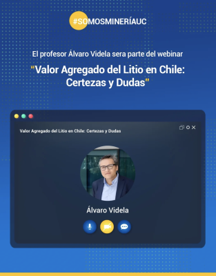 Cemec, te invita al webinar “Valor agregado del Litio en Chile”