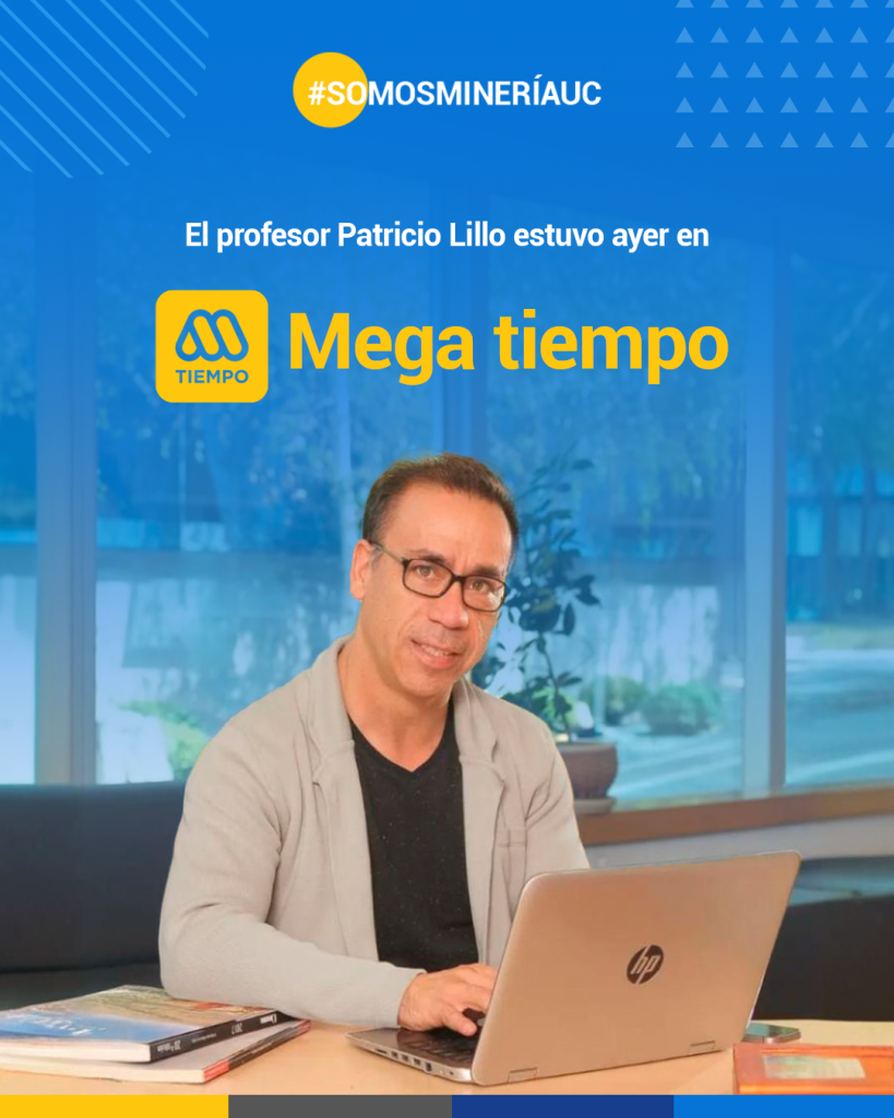 Profesor Patricio Lillo en MegaTiempo