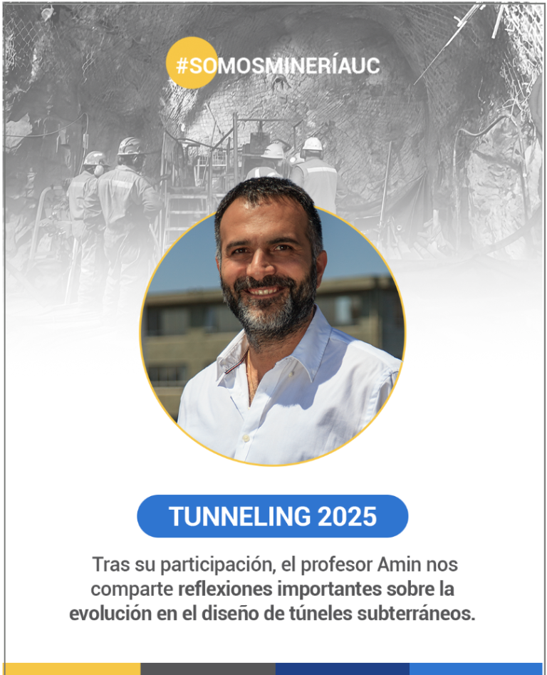 Desde TUNNELING 2025: gemelos digitales, incertidumbre y daño semántico para una minería subterránea más segura y sostenible.