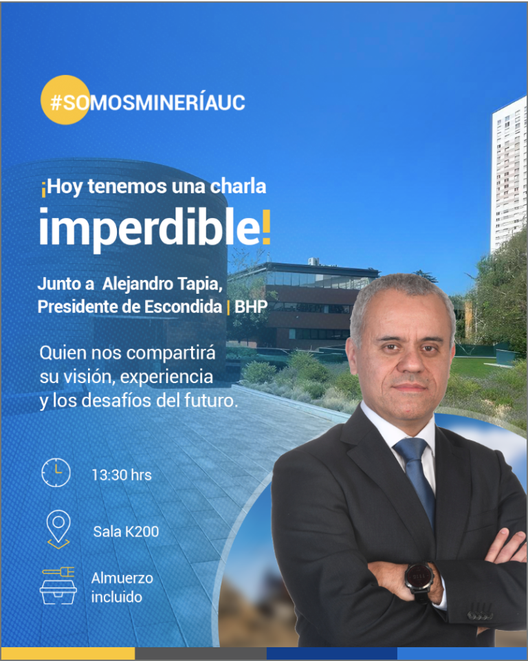 Charla de Presidente de Escondida | BHP en la UC.