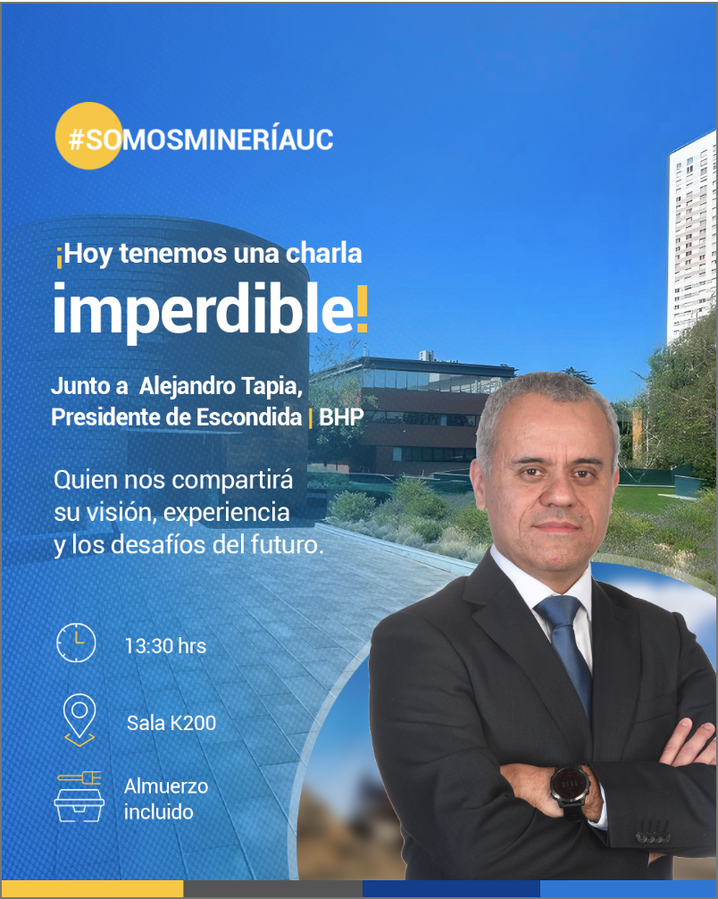 Charla de Presidente de Escondida | BHP en la UC.