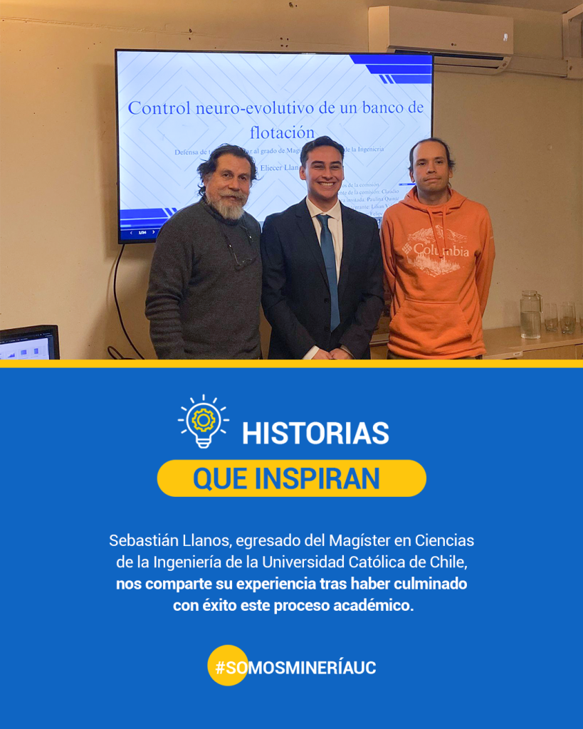 Historias que inspiran | Postgrado DIM UC. Sebastián Llanos