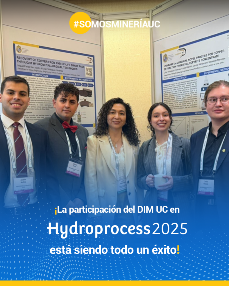¡Minería UC brilla en Hydroprocess 2025!