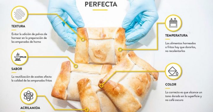 Experto en alimentos analiza mitos de la empanada perfecta