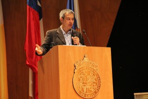 Joaquín Penroz, contando detalles de cómo llegó a ser director ejecutivo de Innovative Businesses.