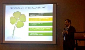 En el evento, el director ejecutivo de Ingeniería 2030, Cristóbal Cheyre, expuso los principales alineamientos del proyecto.