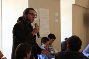 Después de cada trabajo grupal los participantes pudieron compartir sus conclusiones con en una sesión plenaria.
