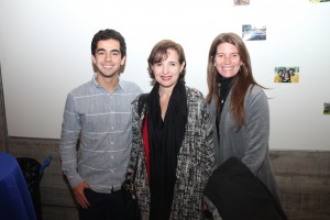 De izquierda a derecha: Tomás Ramírez, presidente CAi 2016, Ana María Bravo, directora ejecutiva Ingeniería UC y Soledad Ferrer, subdirectora de Emprendimiento Social.