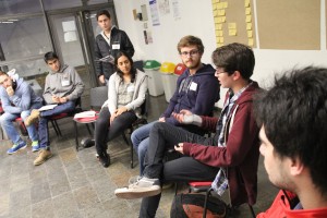 Durante los encuentros, los participantes conversaron sobre los valores, principios, derechos, deberes, responsabilidades e instituciones del Estado.
