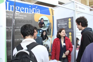 Esta vez la feria contó con 35 stands informativos.