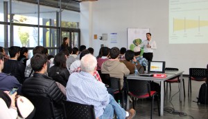 En la instancia el subdirector de Investigación e Innovación, Francisco Pizarro (en la foto), enmarcó el programa en el proyecto Ingeniería 2030.