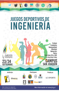 El evento se realizará los días 23 y 24 de septiembre en Campus San Joaquín.