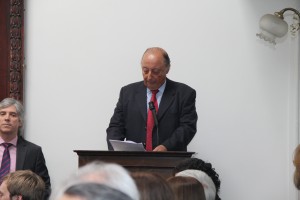 Durante la premiación, el presidente del Instituto de Ingenieros destacó la misión de la institución pronta a cumplir 128 años.