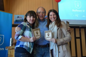 De izquierda a derecha:  Paulina Gacitúa, Marcelo Ringeling y Soledad Ferrer.