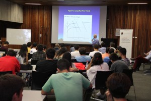 En la actividad, participaron, alumnos y profesores del departamento de Ingeniería de Minería UC.