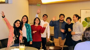 Las tres generaciones que han participado del programa Bridge UC desde 2015, se reunieron en el evento.