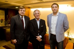 Hernán de Solminihac, Jaime Danus y Arturo Fuentes. 