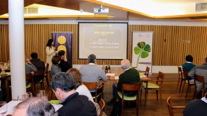 Los presentes también se informaron sobre el proyecto Hall de Alumnos. 
