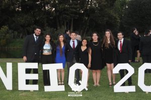 Grupo de estudiantes de Ingeniería UC asistentes al congreso.