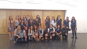 Visita Liceo Carmela Carvajal.